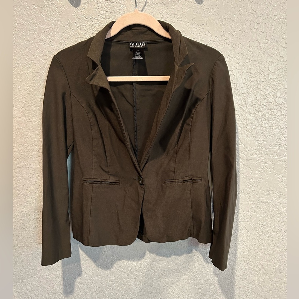 (small) Dark Green Blazer